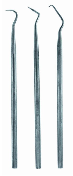 SET 3 CURETES ACER INOXIDABLE