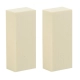 SCULPTURE BLOCK-15x7,5x5 cms. 2 UNITATS