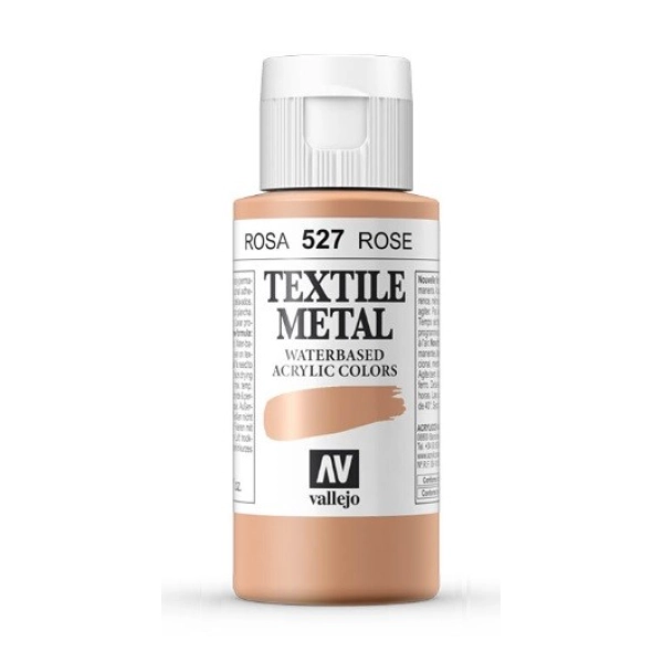 TEXTIL METAL 60ml.-ROSA