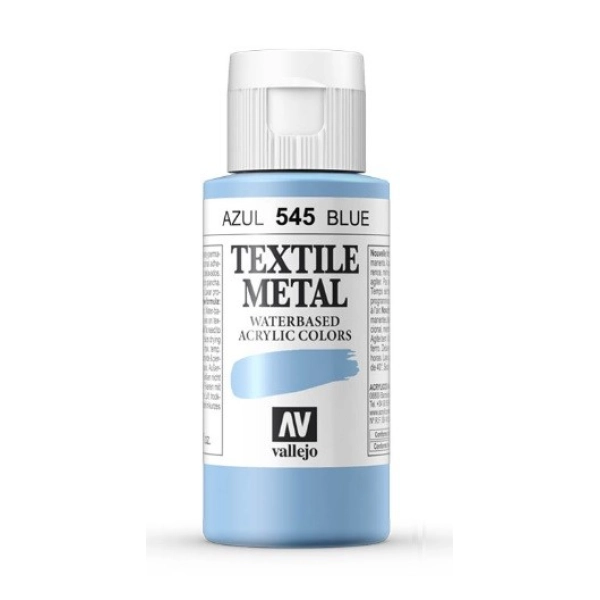 TEXTIL METAL 60ml.-BLAU