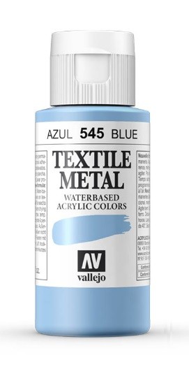 TEXTIL METAL 60ml.-BLAU