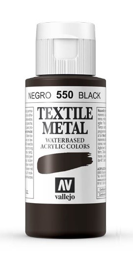 TEXTIL METAL 60ml.-NEGRE