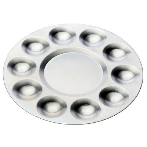 PALETA CIRCULAR ALUMINI 10 FORATS