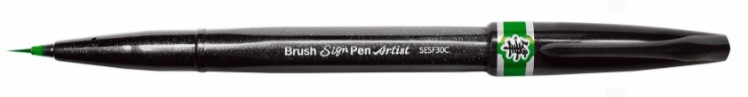 BRUSH PEN SIGN ARTIST-VERD