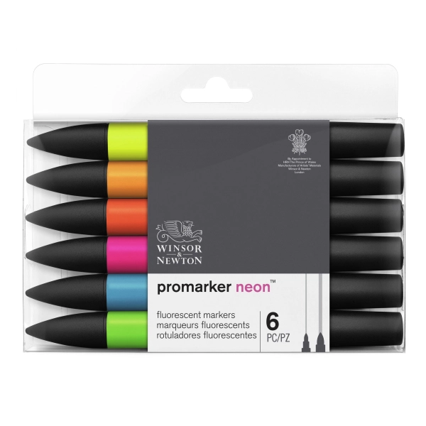 SET 6 RETOLADORS NEONMARKER