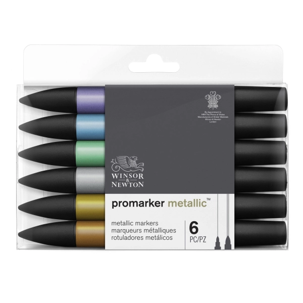 SET 6 RETOLADORS METALLICMARKER