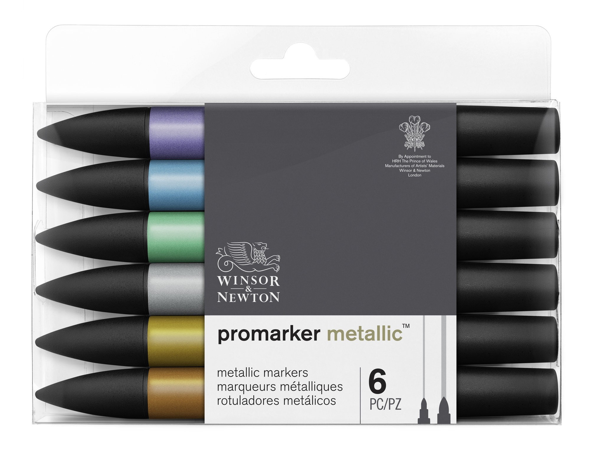 SET 6 RETOLADORS METALLICMARKER