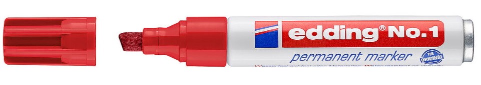 EDDING 1-VERMELL