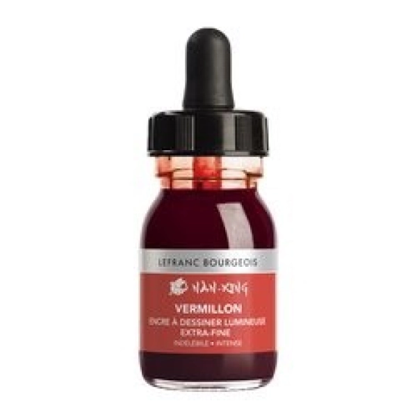 TINTA NANKING 30ml-VERMELLÓ