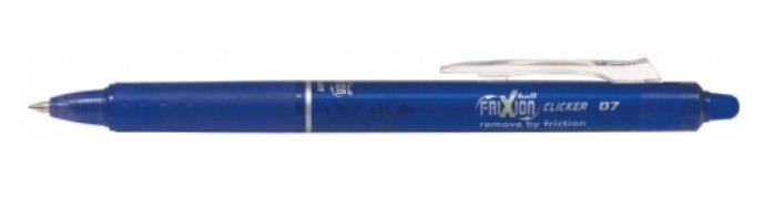 PILOT FRIXION CLIKER-BLAU