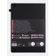 BLOC SAKURA BLACK 140gr A4 80 FULLS 