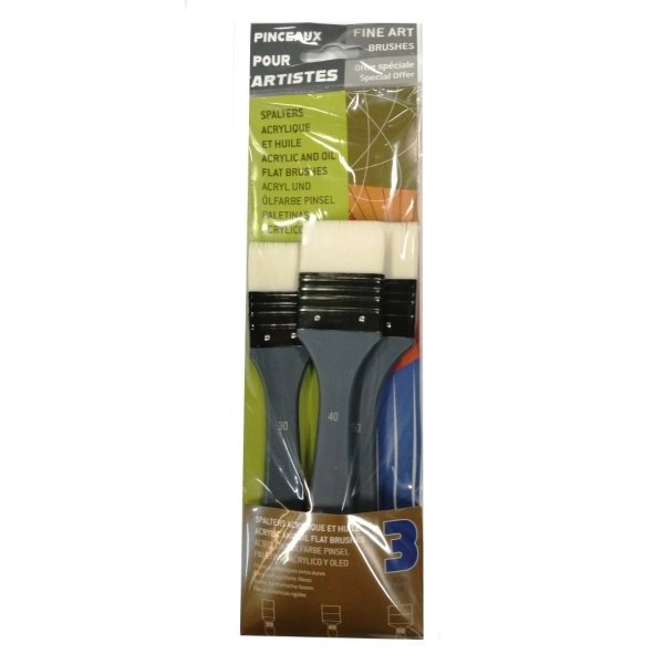 SET 3 PALETINES TORAI BLANC