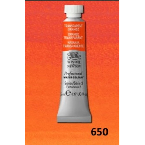 TUB 5ml W&N-TARONJA TRANSPARENT