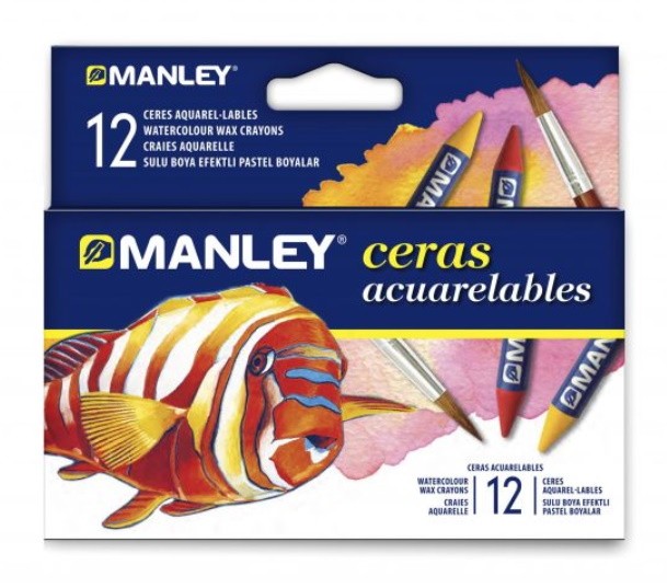 MANLEY AQUAREL·LABLE 12 COLORS
