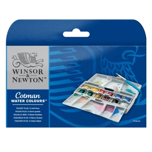 ESTOIG COTMAN W&N 12 GODETS