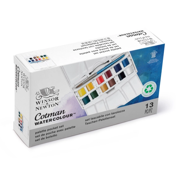 COTMAN W&N ESTOIG 12 GODETS