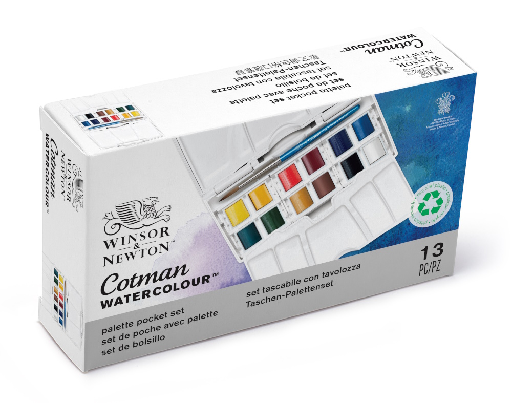 COTMAN W&N ESTOIG 12 GODETS