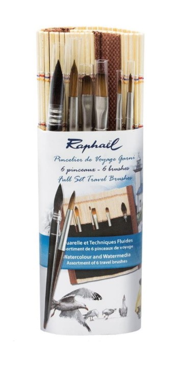 RAPHAËL SET 6 PINZELLS VIATGE