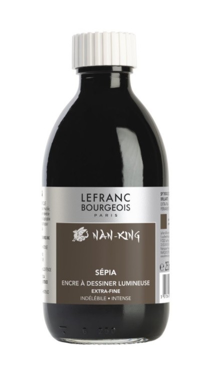TINTA NANKING 250ml-SEPIA
