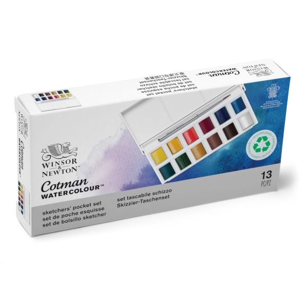 COTMAN W&N ESTOIG 12 GODETS