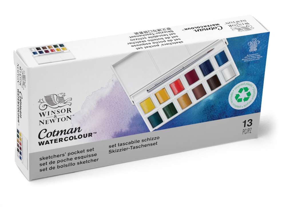 COTMAN W&N ESTOIG 12 GODETS