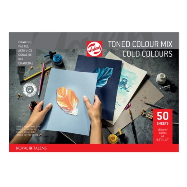 BLOC TALENS FREDS 180gr. A4 50 FULLS