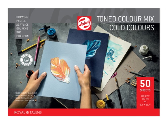 BLOC TALENS FREDS 180gr. A4 50 FULLS