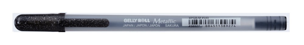 GELLY ROLL METALLIC-NEGRE