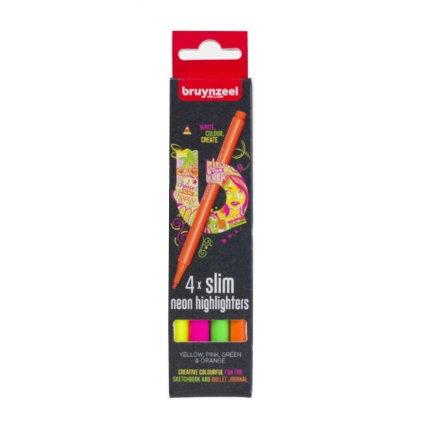 BRUYNZEEL SLIM 4 FLUOR NEON