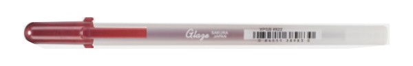 GELLY ROLL GLAZE 3D-VERMELL FOSC