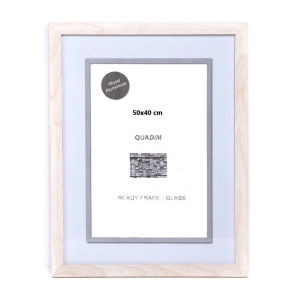 MARC NATURE BLANC 50x40