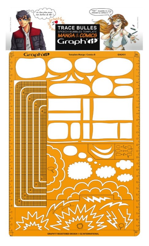 PLANTILLA COMIC MANGA MOD.B
