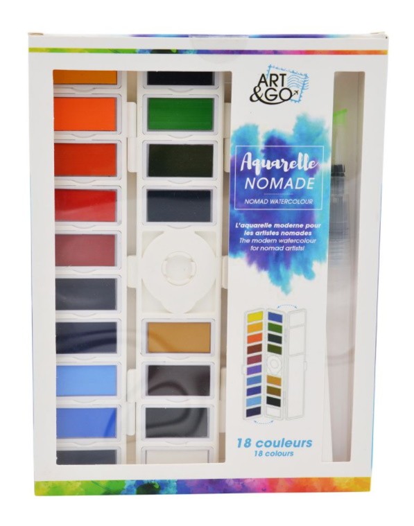 ART&GO 18 COLORS ESTOIG PLEGABLE