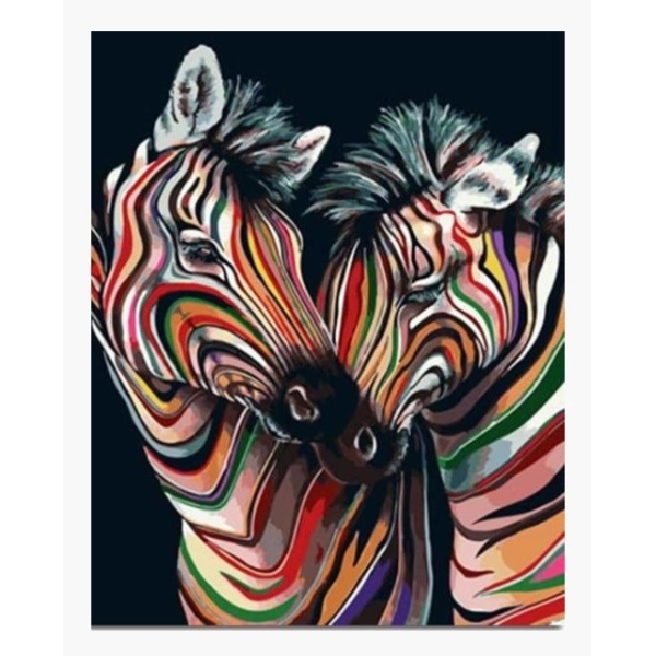 PINTAR PER NOMBRES-ZEBRES COLORS