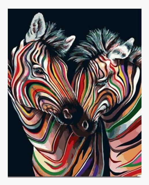 PINTAR PER NOMBRES-ZEBRES COLORS