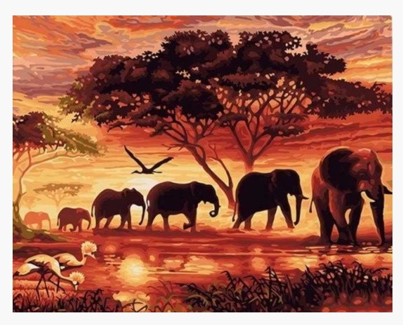 PINTAR PER NOMBRES-ELEFANTS