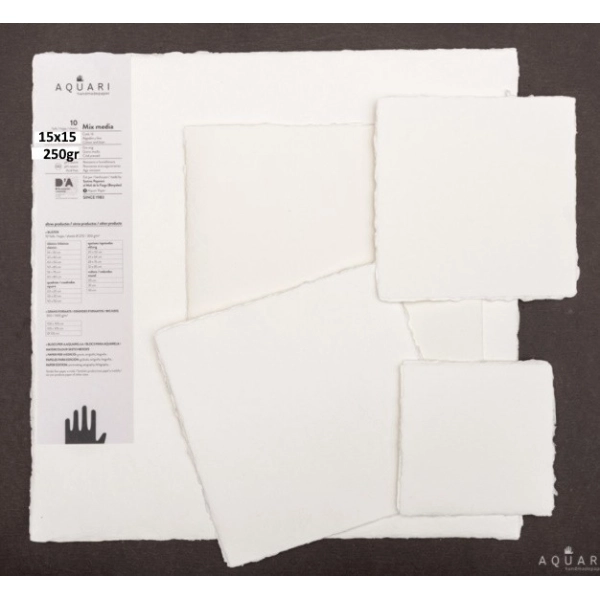 PACK AQUARI 15x15 250gr. 15 FULLS