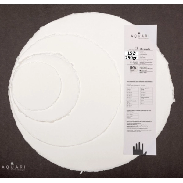 PACK AQUARI 15Ø 250gr. 15 FULLS