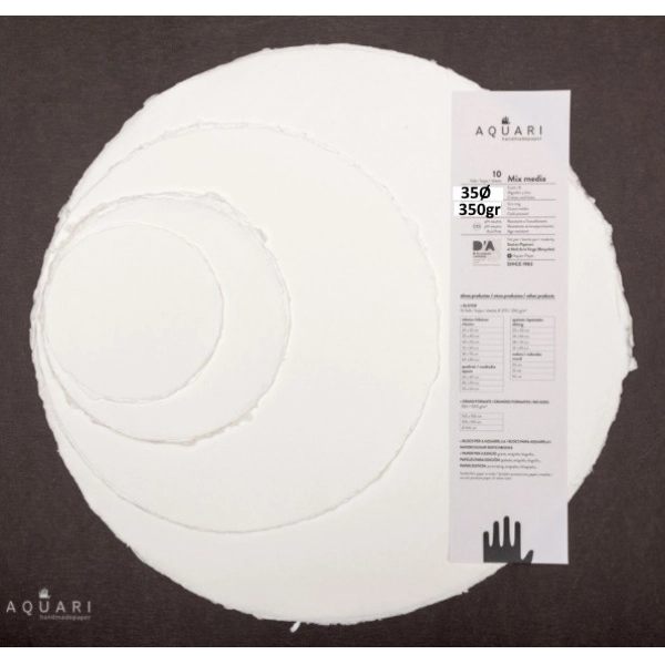 PACK AQUARI 35Ø 350gr. 10 FULLS