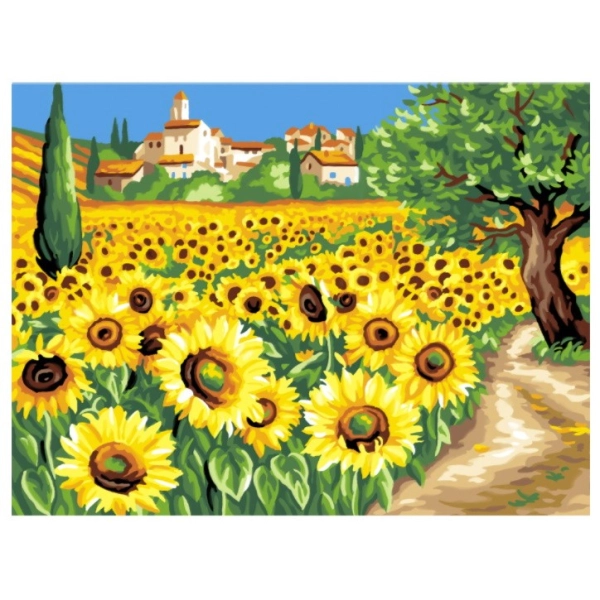 PINTAR PER NOMBRES-GIRASOLS