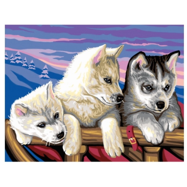 PINTAR PER NOMBRES-HUSKIES