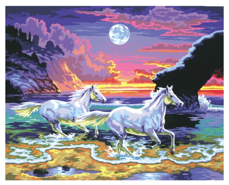 PINTAR PER NOMBRES-CAVALLS PLATJA