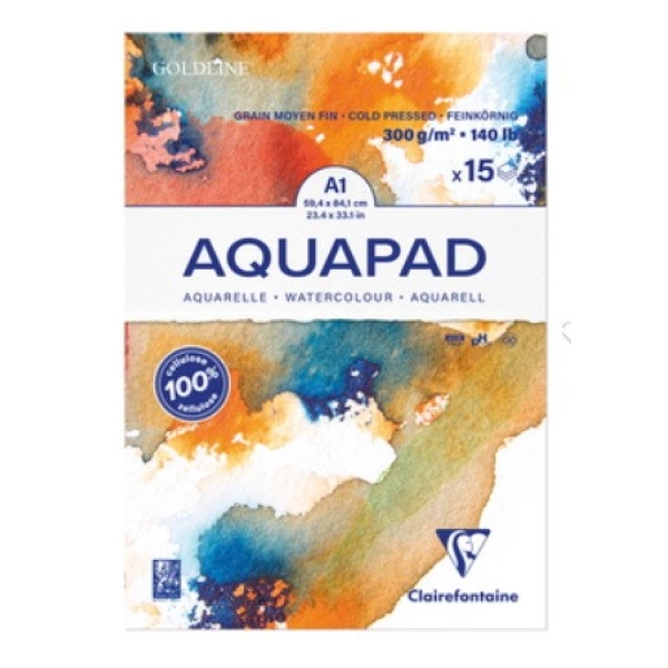 BLOC AQUAPAD A1 250g.15 fulls