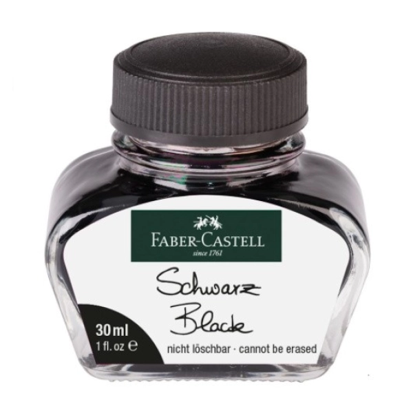 TINTA FABER-CASTELL 30ml-NEGRE