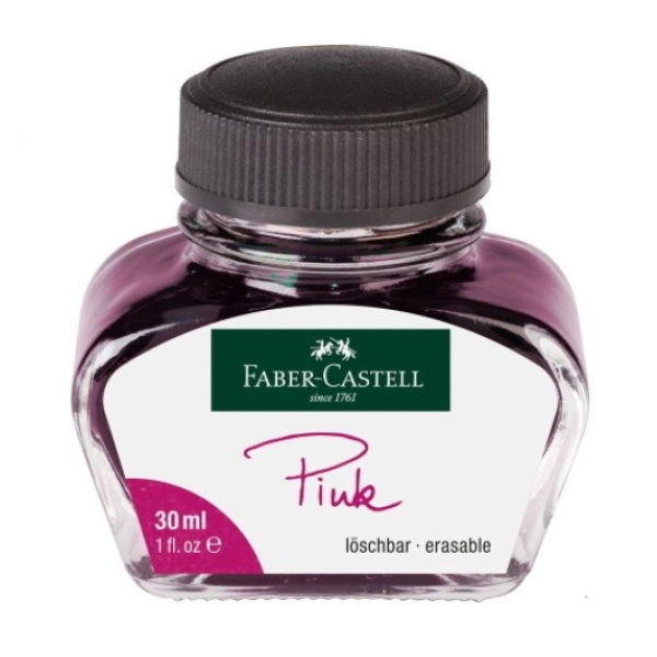 TINTA FABER-CASTELL 30ml-ROSA