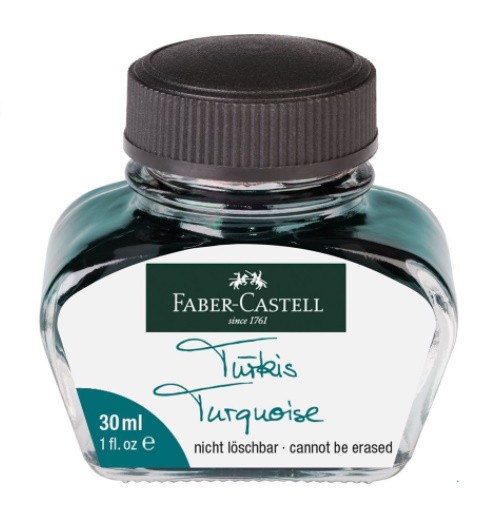 TINTA FABER-CASTELL 30ml-TURQUESA