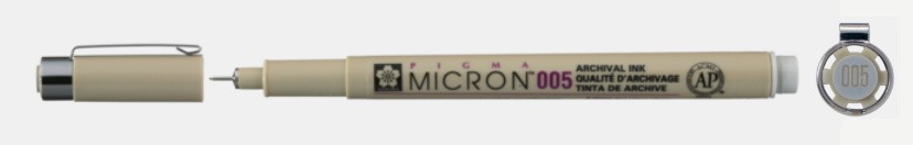 PIGMA MICRON 005-GRIS CLAR