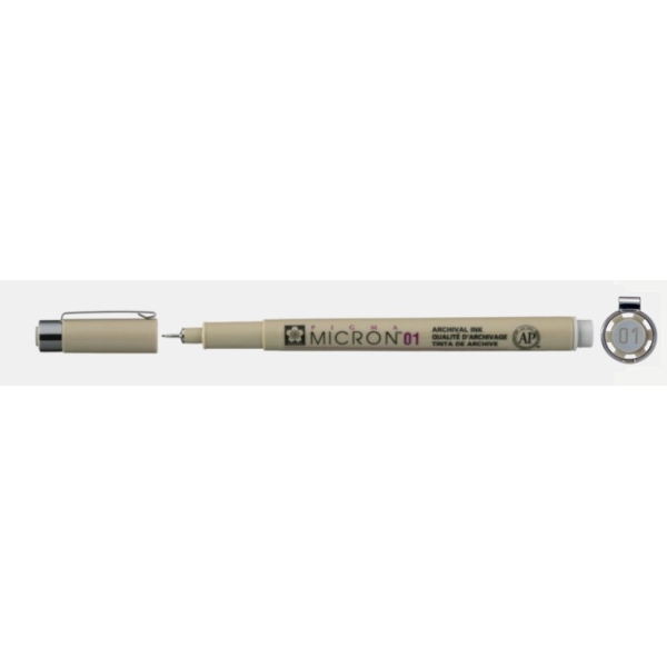 PIGMA MICRON 01-GRIS CLAR
