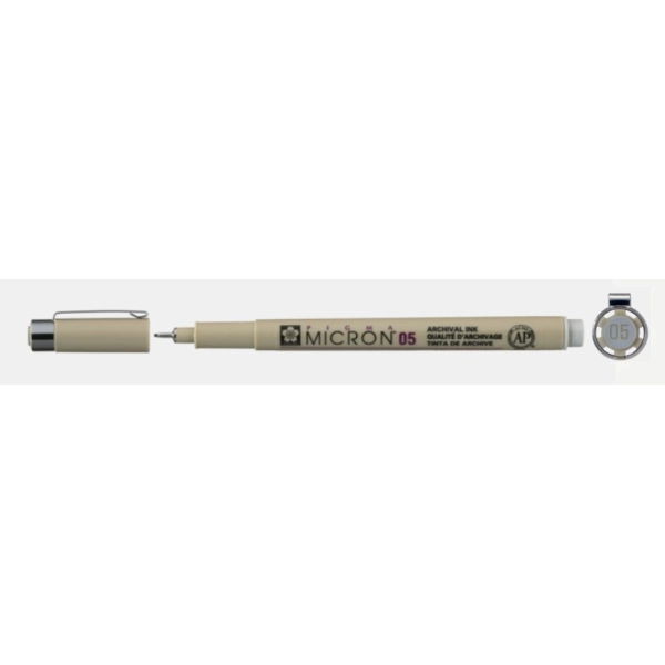 PIGMA MICRON 05-GRIS CLAR