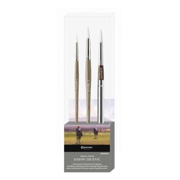 SET 3 PINZELLS CURTS JOSEPH ZBUKVIC